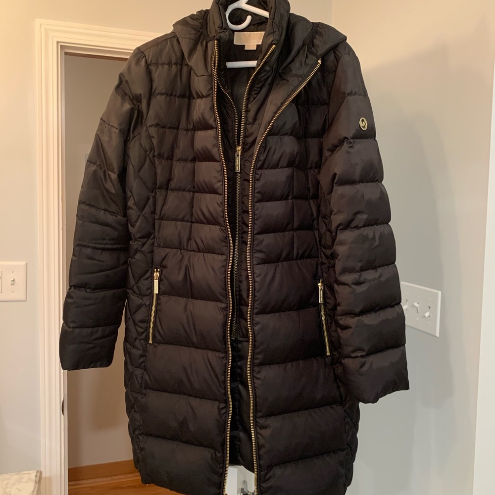 Michael Kors long puffer coat